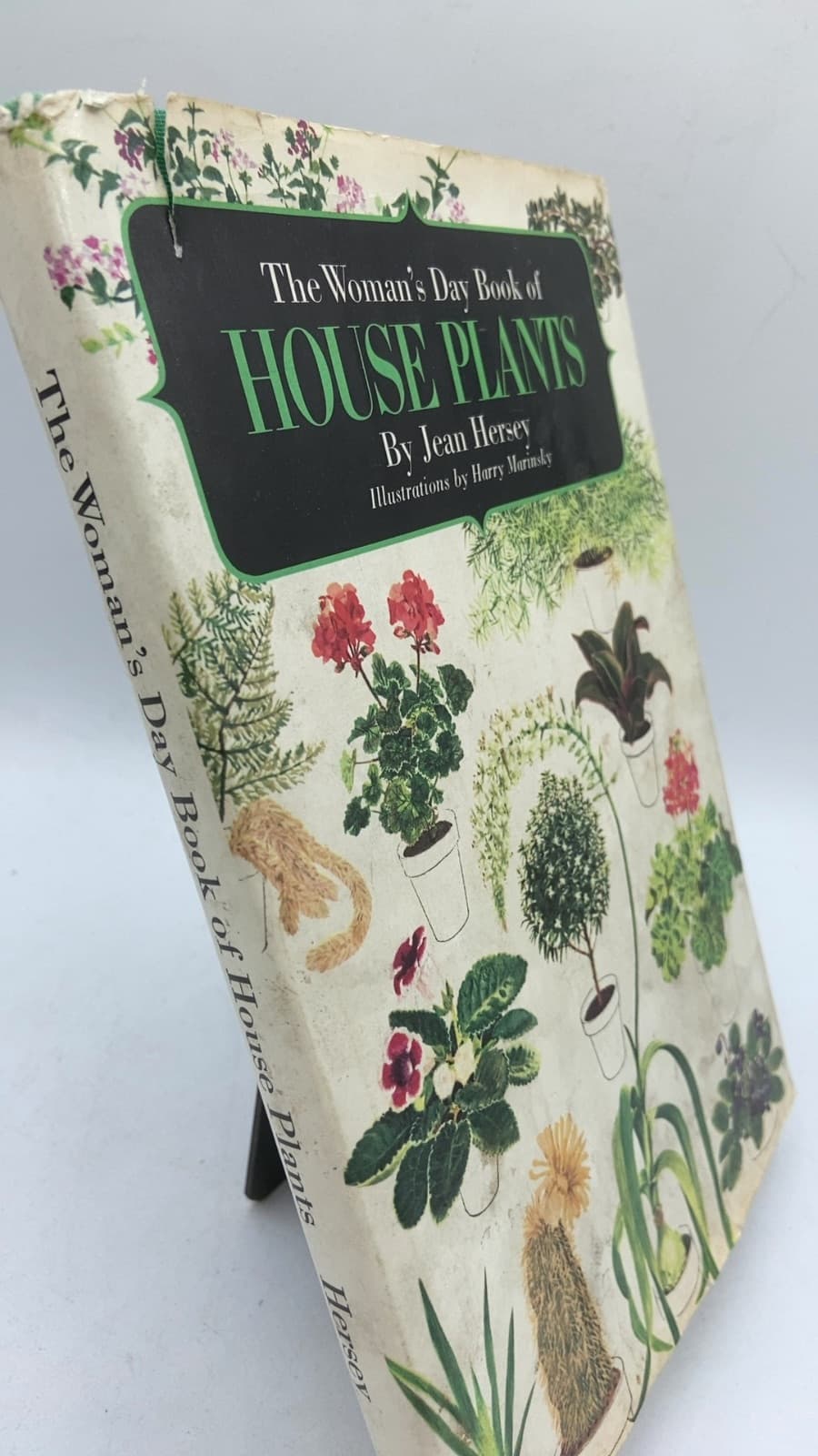 The Woman's Day Book of House Plants by Jean Hersey - front cover