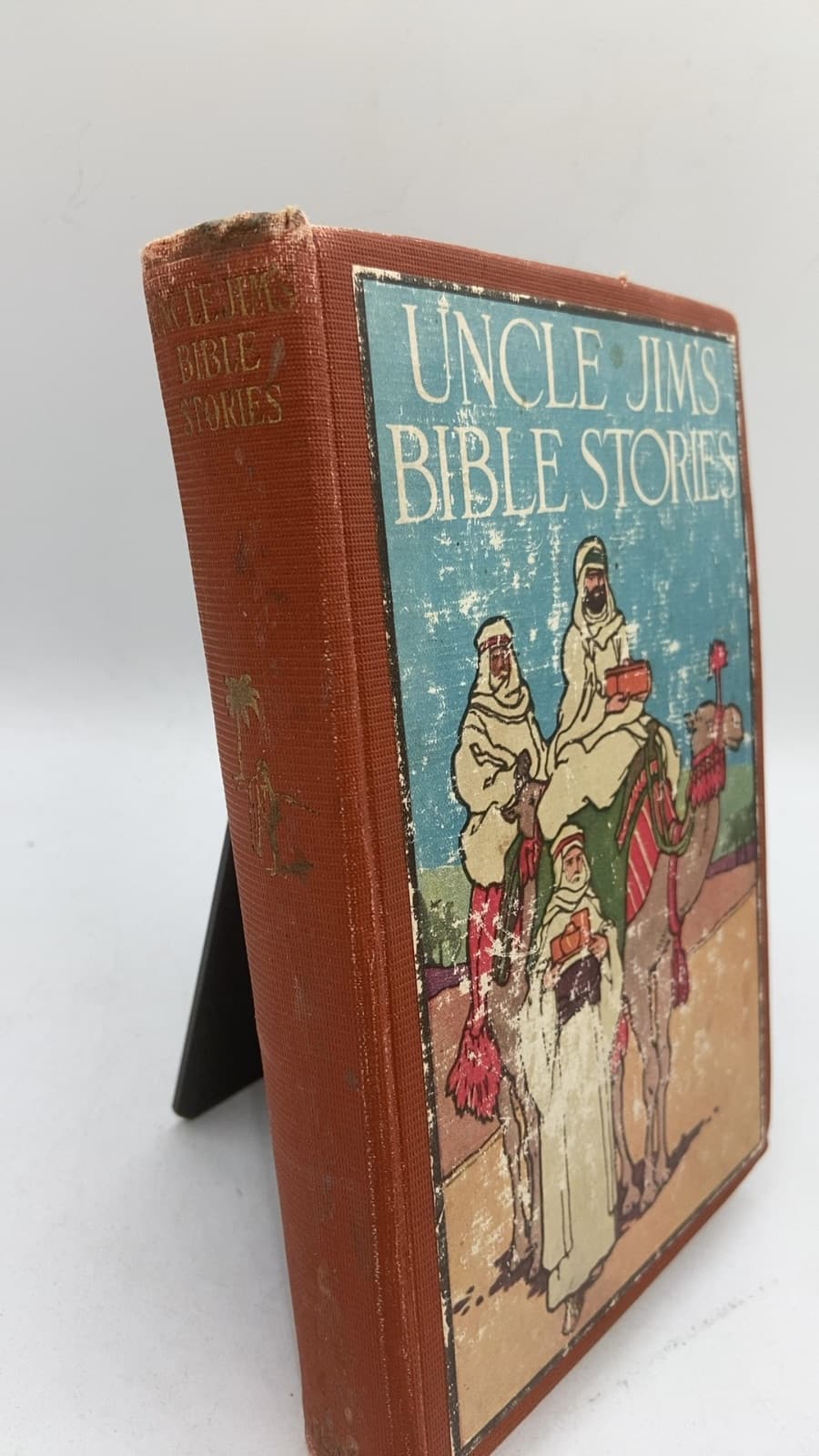 Uncle Jim's Bible Stories by Hartwell James - front cover