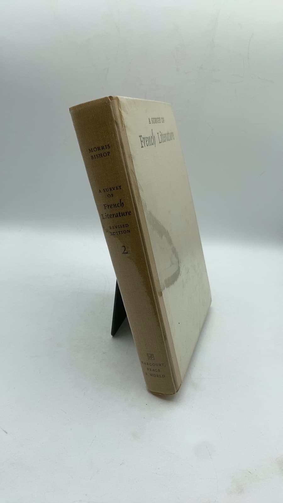 A Survey of French Literature Volume Two: The Nineteenth and Twentieth Centuries by Morris Bishop - front cover
