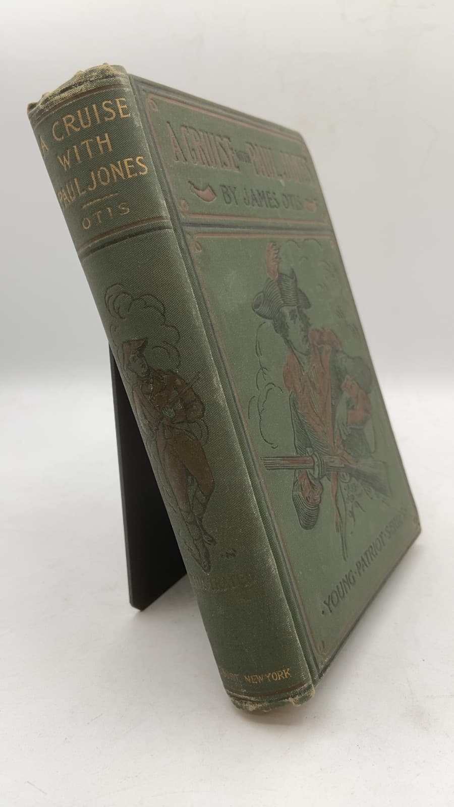 A Cruise with Paul Jones by James Otis - front cover