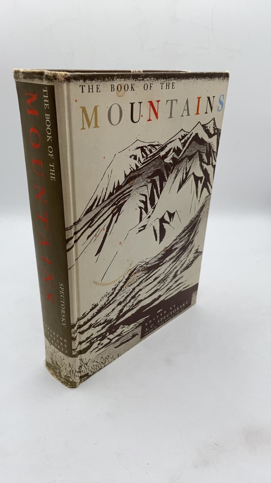 The Book of the Mountains by A.C. Spectorsky - front cover