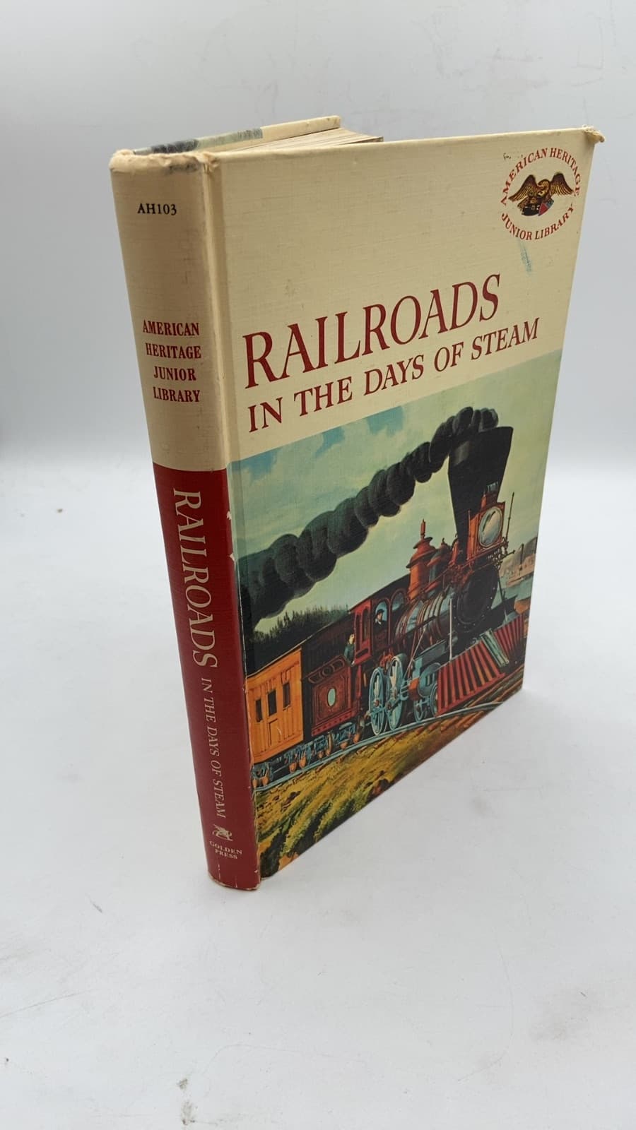 Railroads in the Days of Steam by Albert L. McCready - front cover