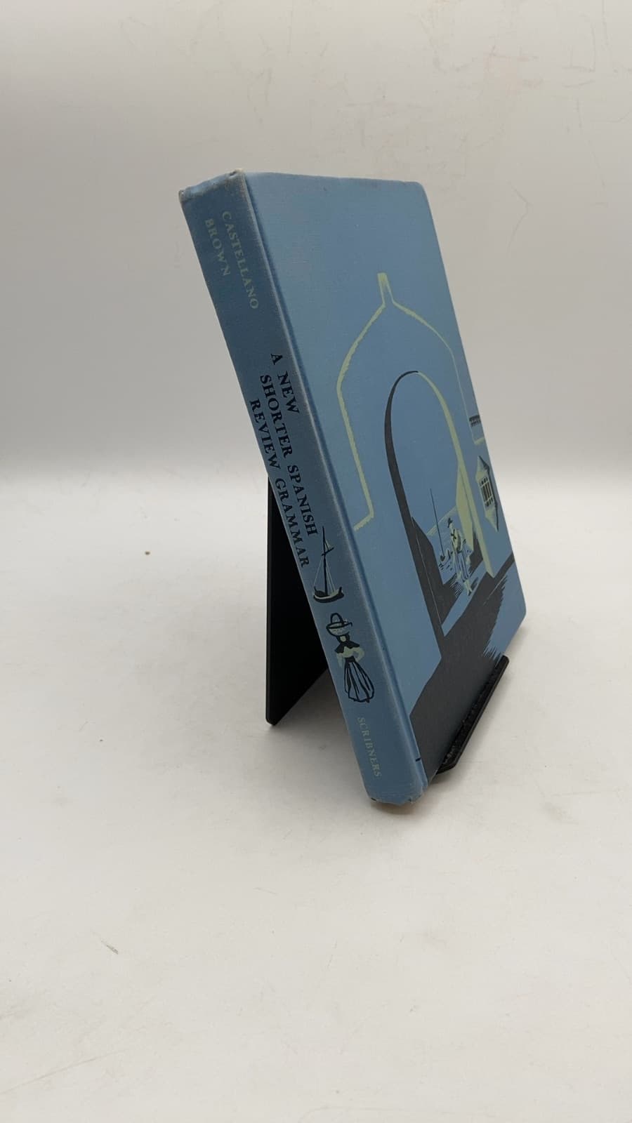 A New Shorter Spanish Review Grammar by Juan Rodríguez-Castellano and Charles Barrett Brown - front cover