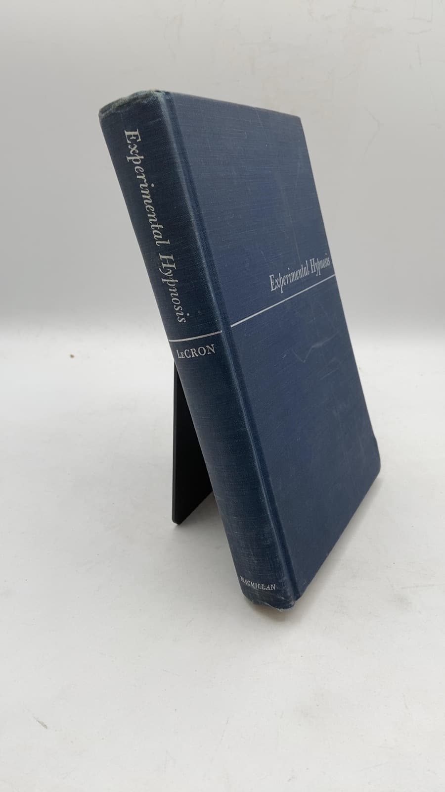 Experimental Hypnosis by Leslie M. LeCron - front cover