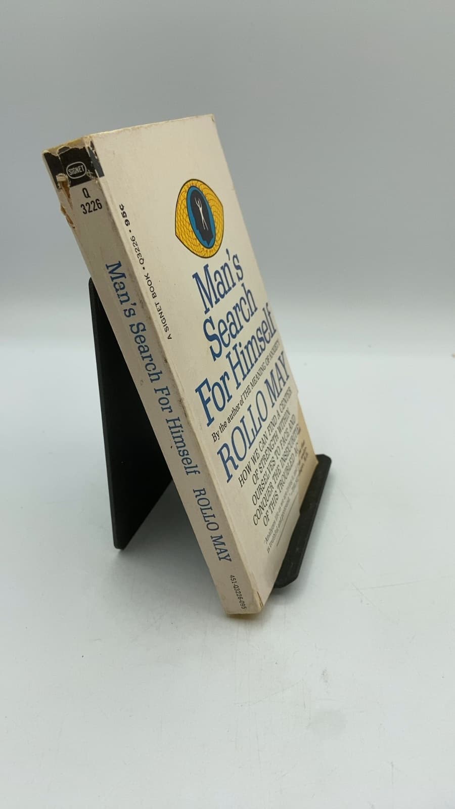 Man's Search For Himself by Rollo May, Ph.D. - front cover