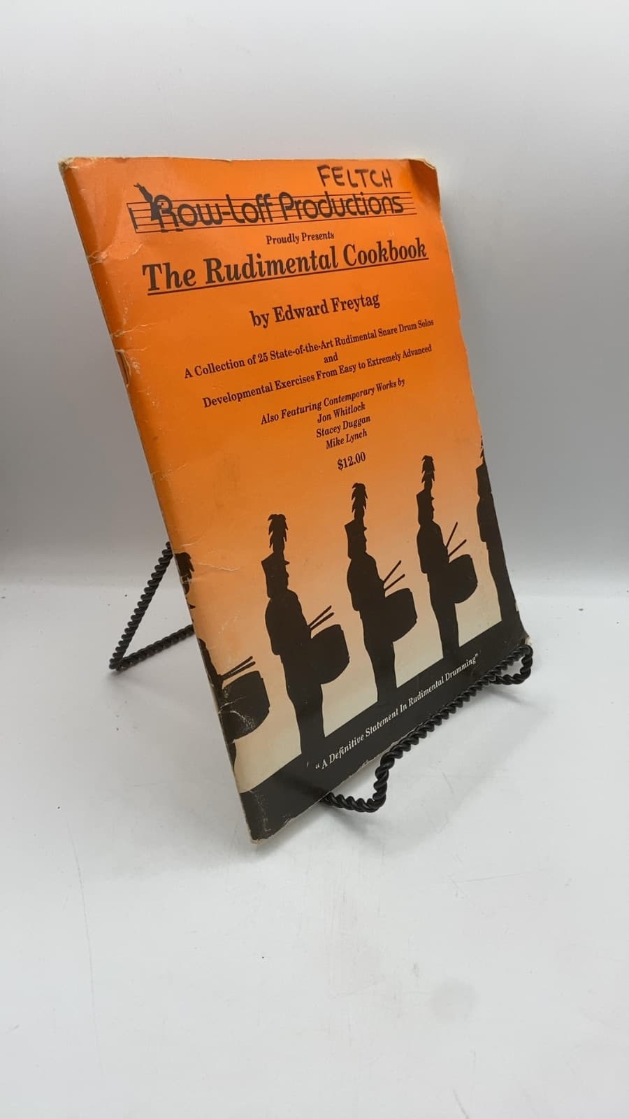 The Rudimental Cookbook by Edward Freytag - front cover