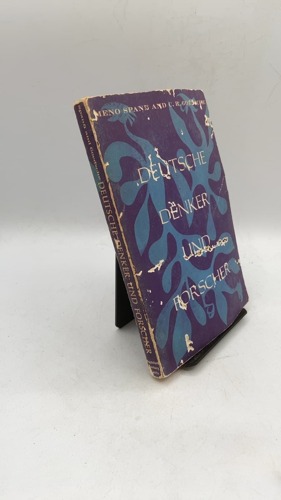 Deutsche Denker und Forscher by Meno Spann and C. R. Goedsche - front cover
