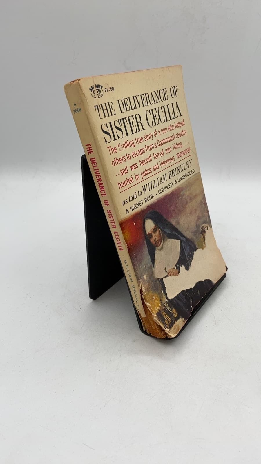 The Deliverance of Sister Cecilia by Sister Cecilia as told to William Brinkley - front cover