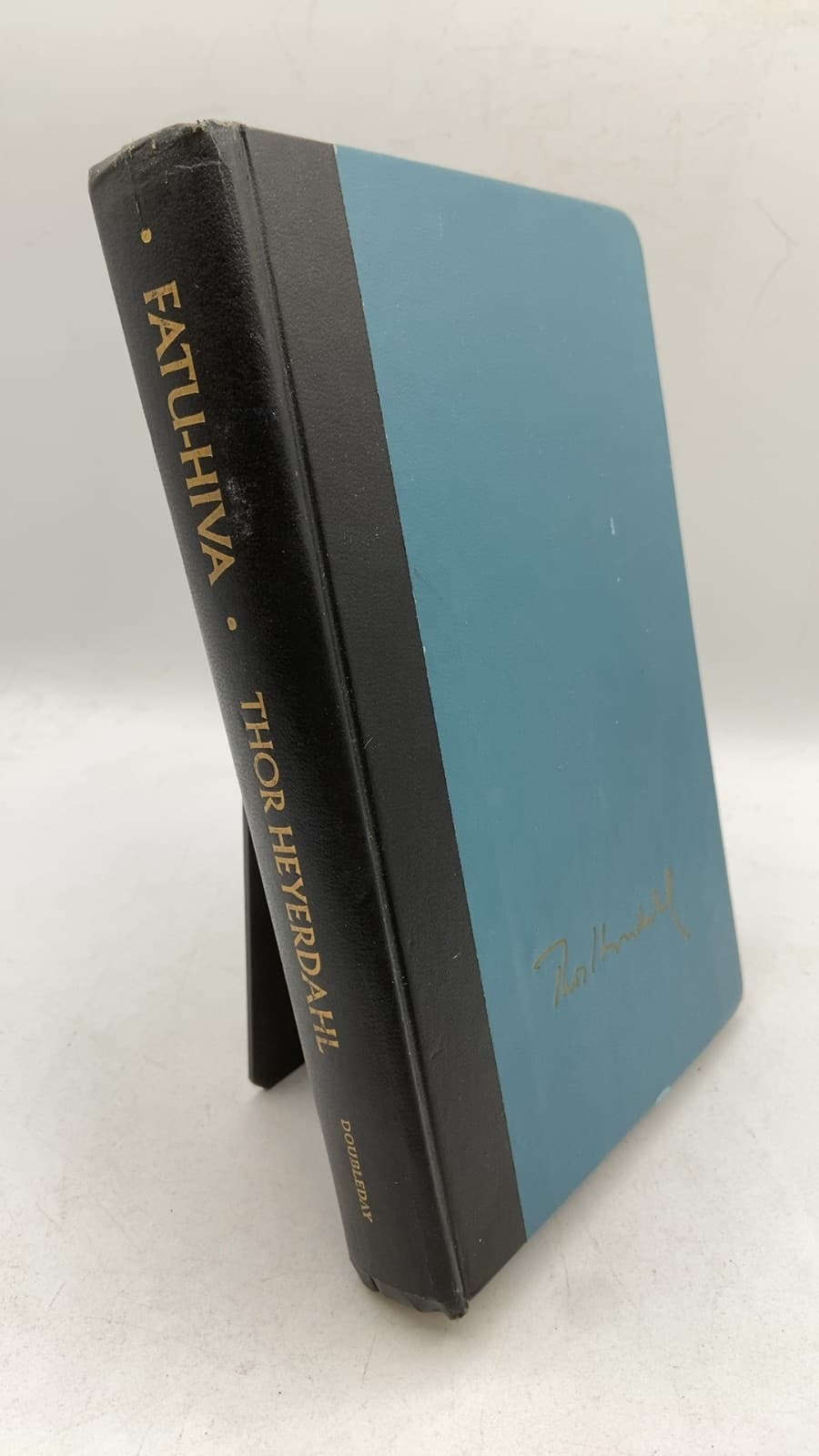 Fatu-Hiva: Back to Nature by Thor Heyerdahl - front cover