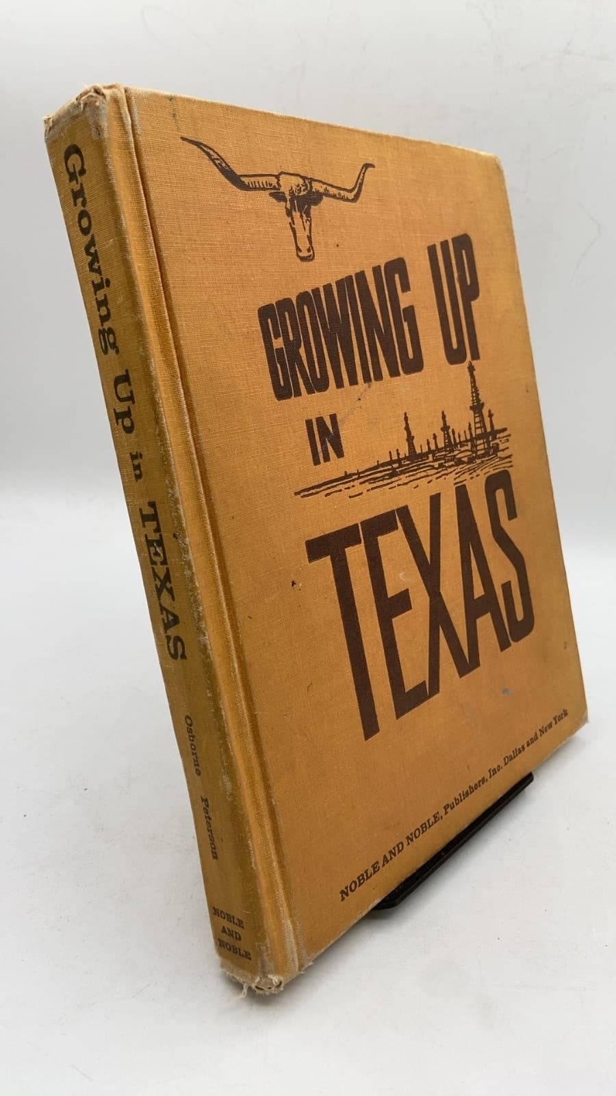 Growing Up in Texas by Rosalie Hoff Osborne - front cover
