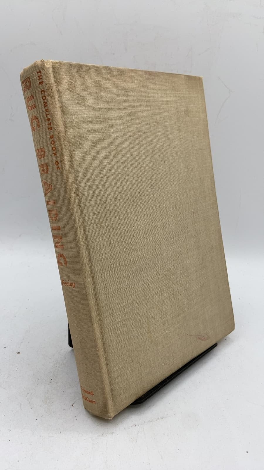 The Complete Book of Rug Braiding by Helen Howard Feeley - front cover