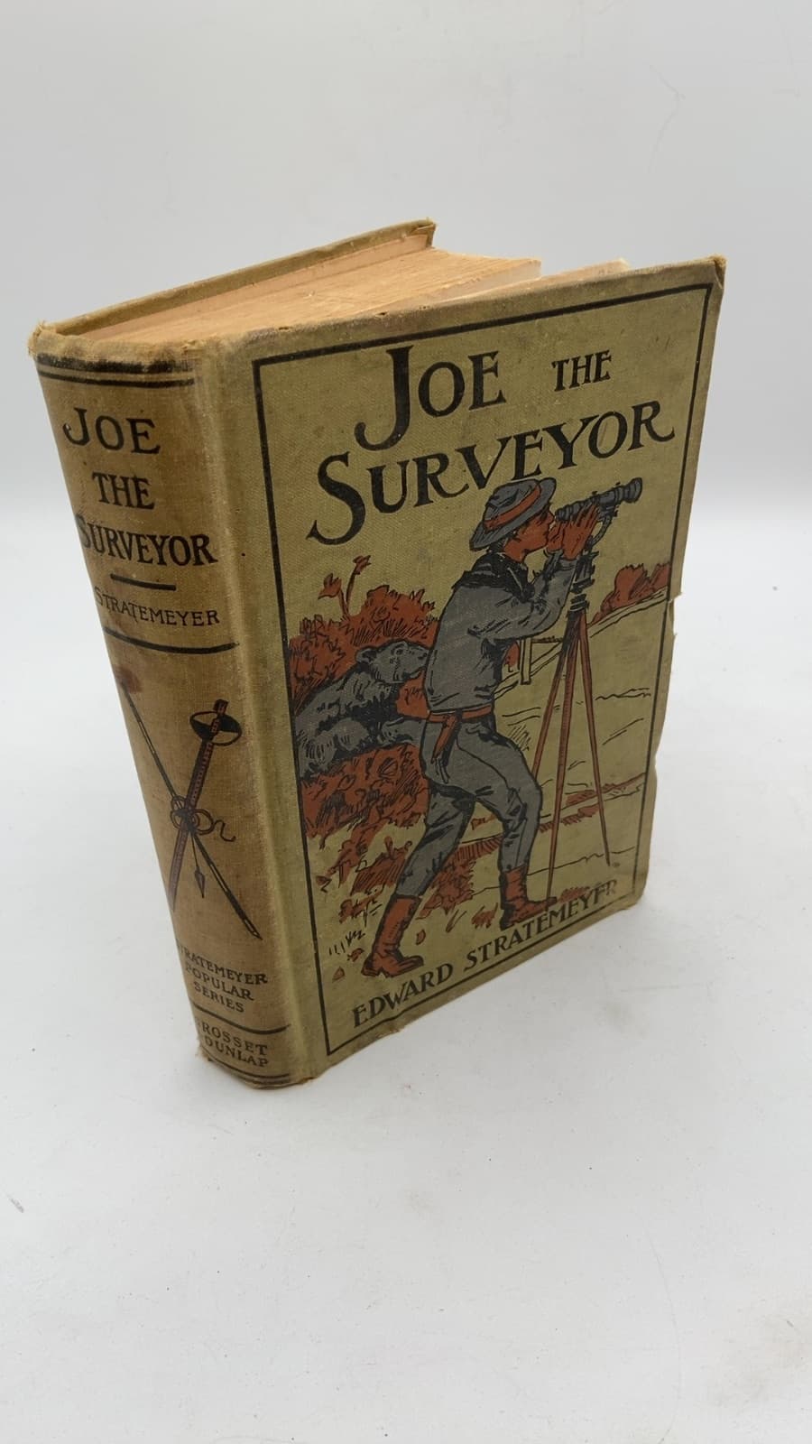 Joe the Surveyor by Edward Stratemeyer - front cover