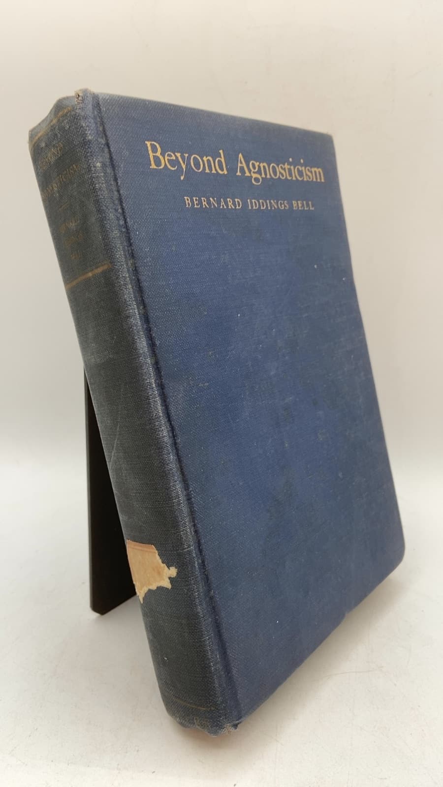 Beyond Agnosticism by Bernard Iddings Bell - front cover