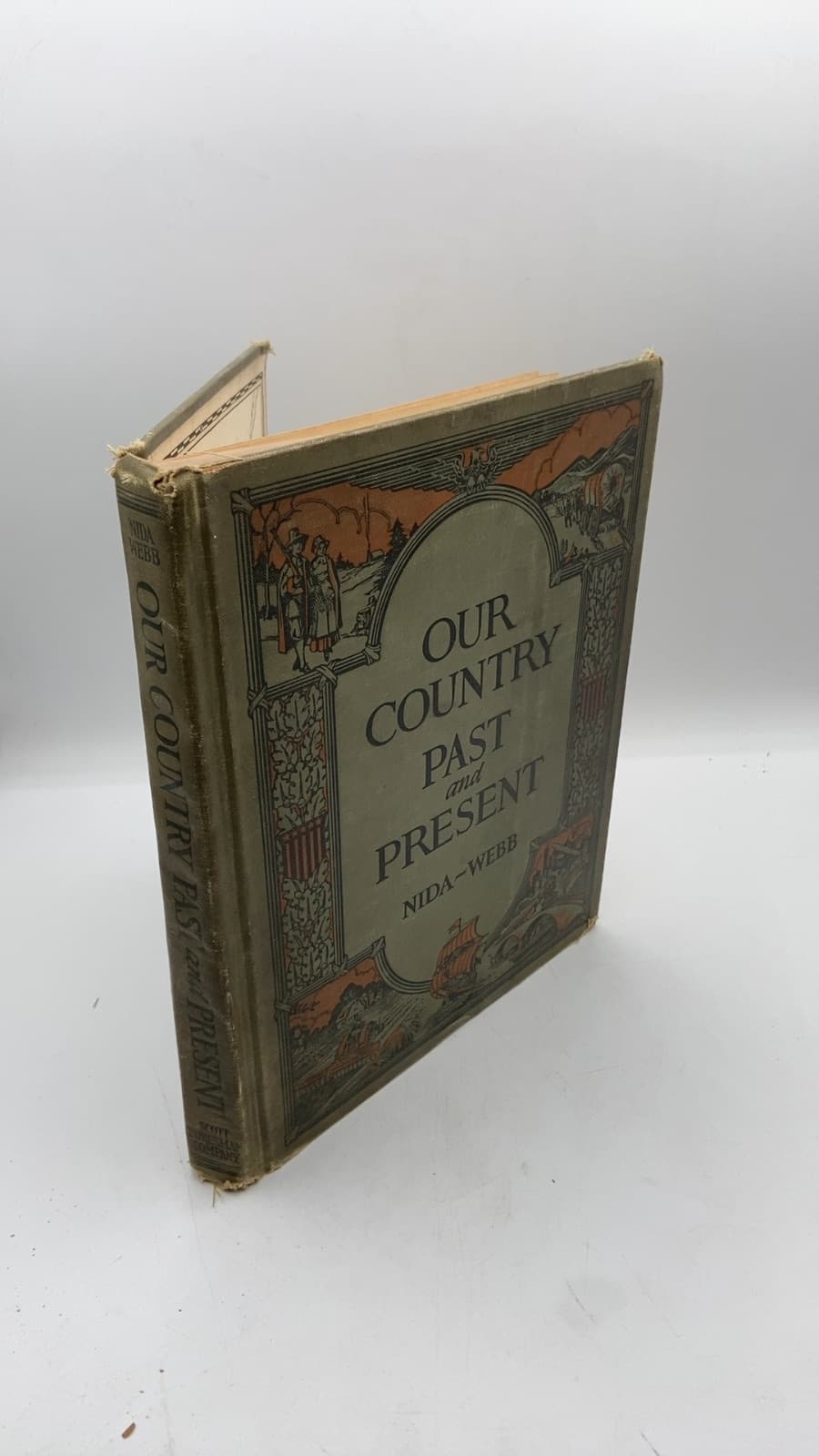 Our Country Past and Present by William L. Nida and Victor L. Webb - front cover