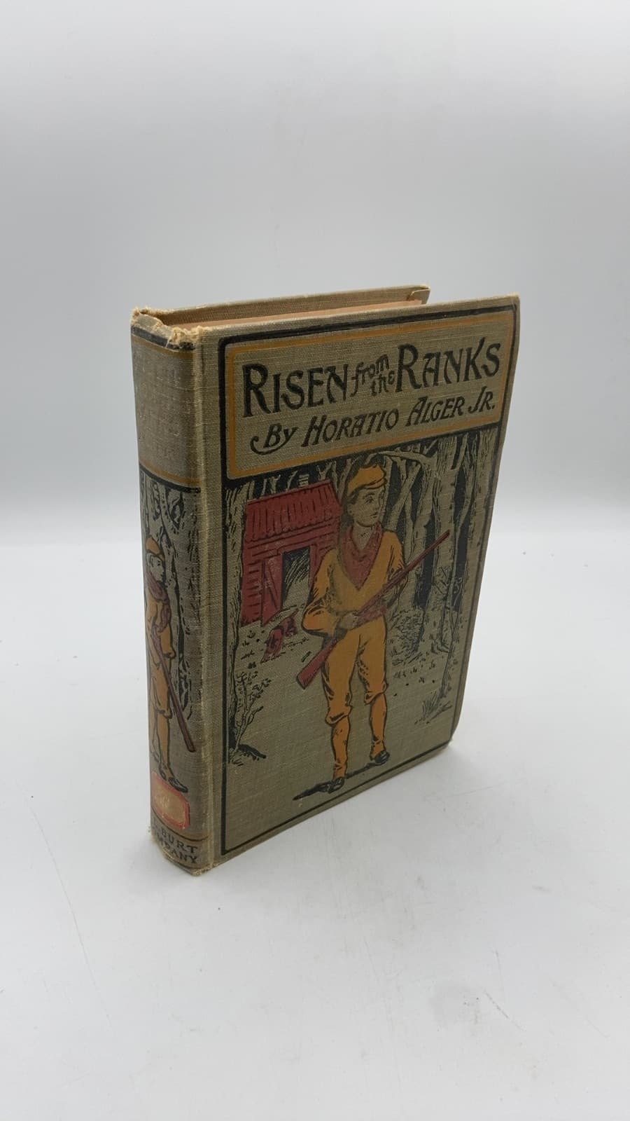 Risen From THE Ranks by Horatio Alger, Jr. - front cover