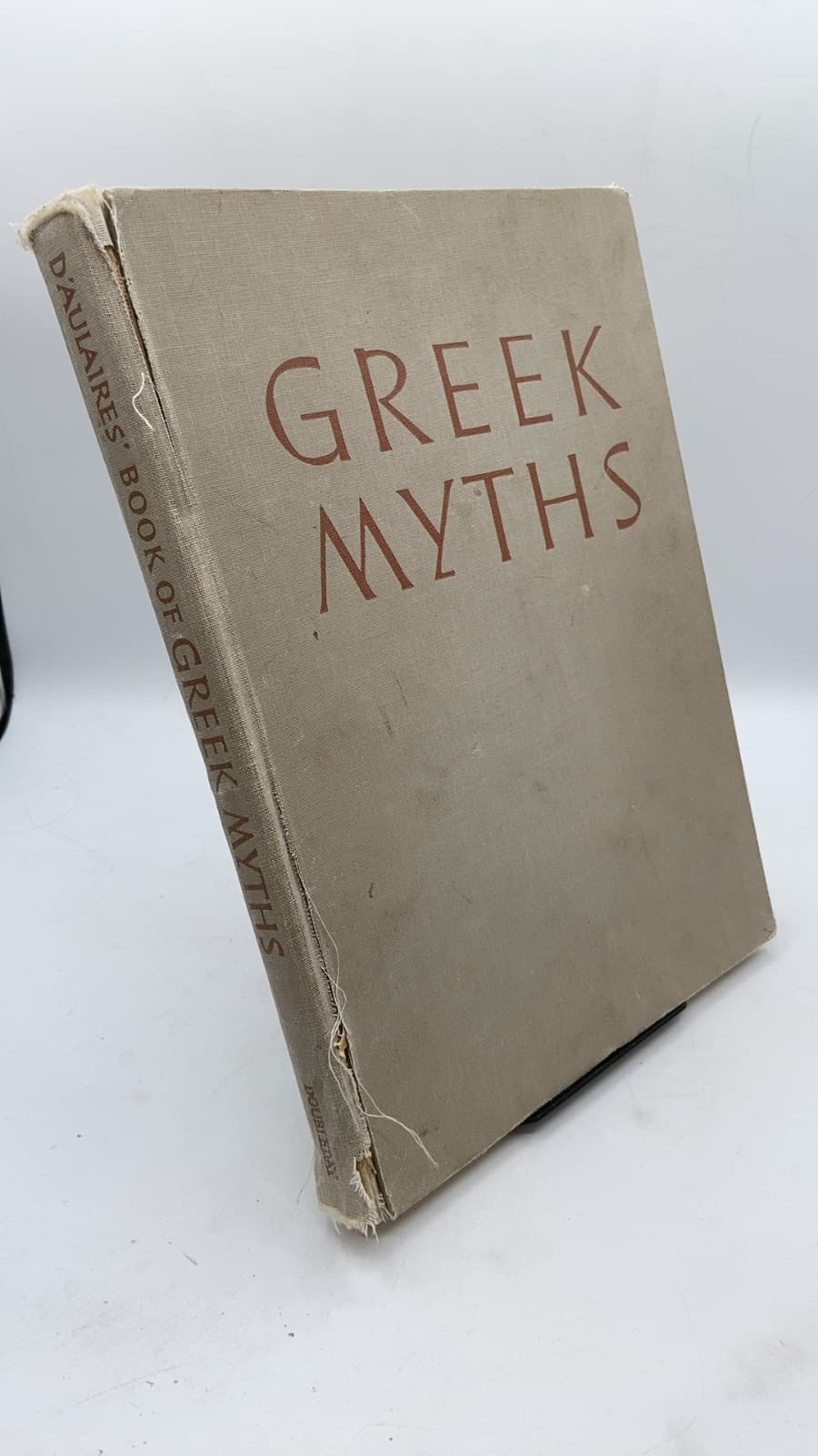 D'Aulaires' Book of Greek Myths by Ingri and Edgar Parin d'Aulaire - front cover