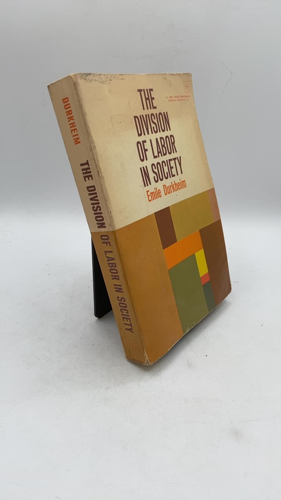 The Division of Labor In Society by Emile Durkheim - front cover