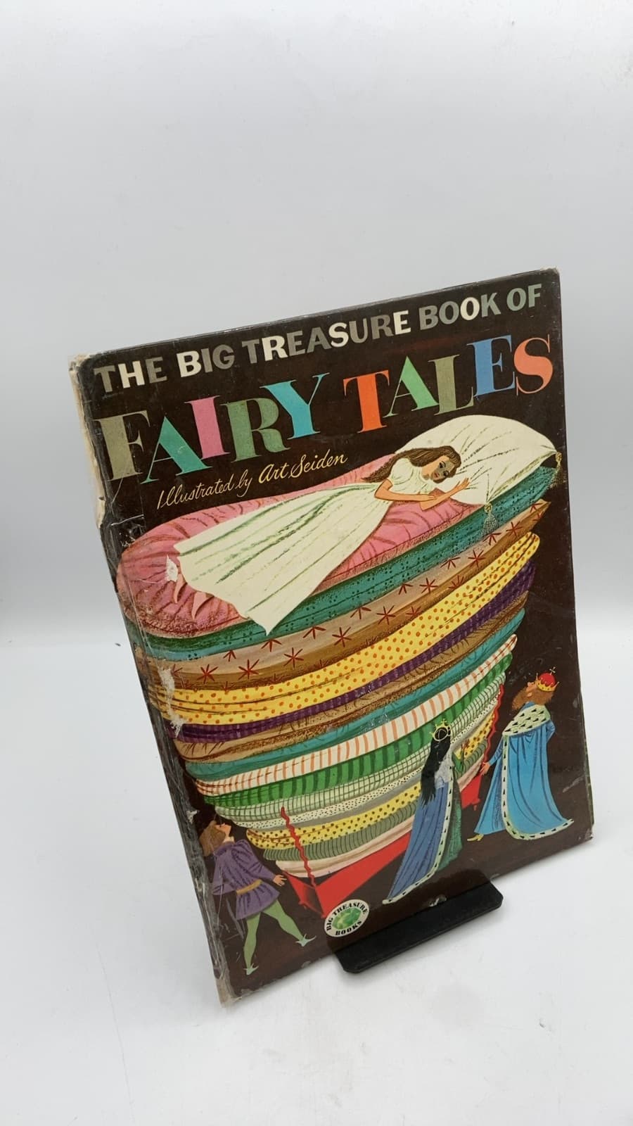 The Big Treasure Book of Fairy Tales by Evelyn Andreas - front cover