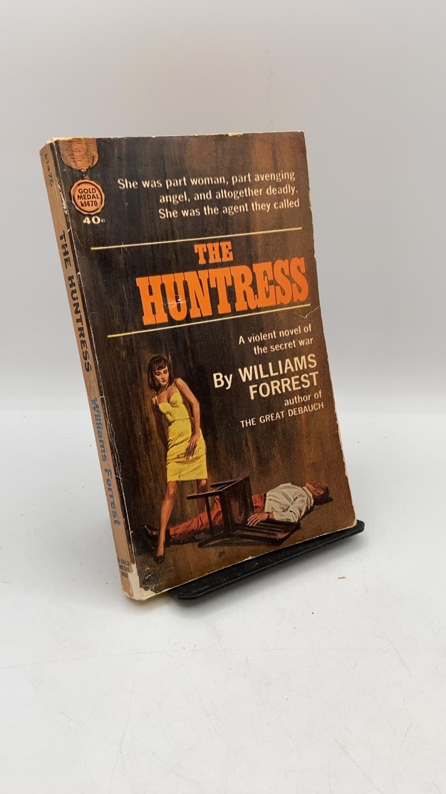 The Huntress by Williams Forrest - front cover