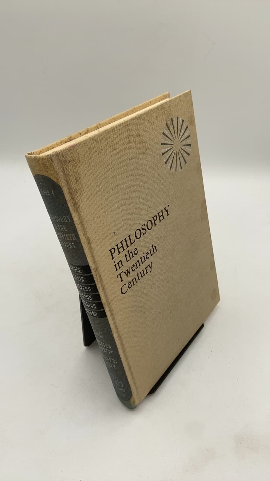 Philosophy in the Twentieth Century: An Anthology, Volume Four by William Barrett and Henry D. Aiken - front cover