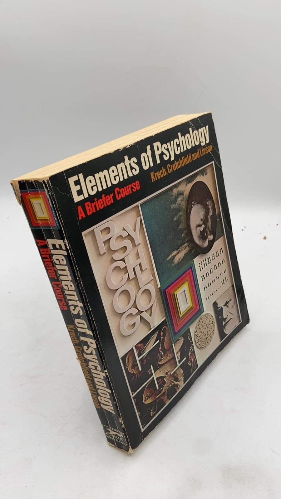 Elements of Psychology: A Briefer Course by David Krech, Richard S. Crutchfield, Norman Livson - front cover