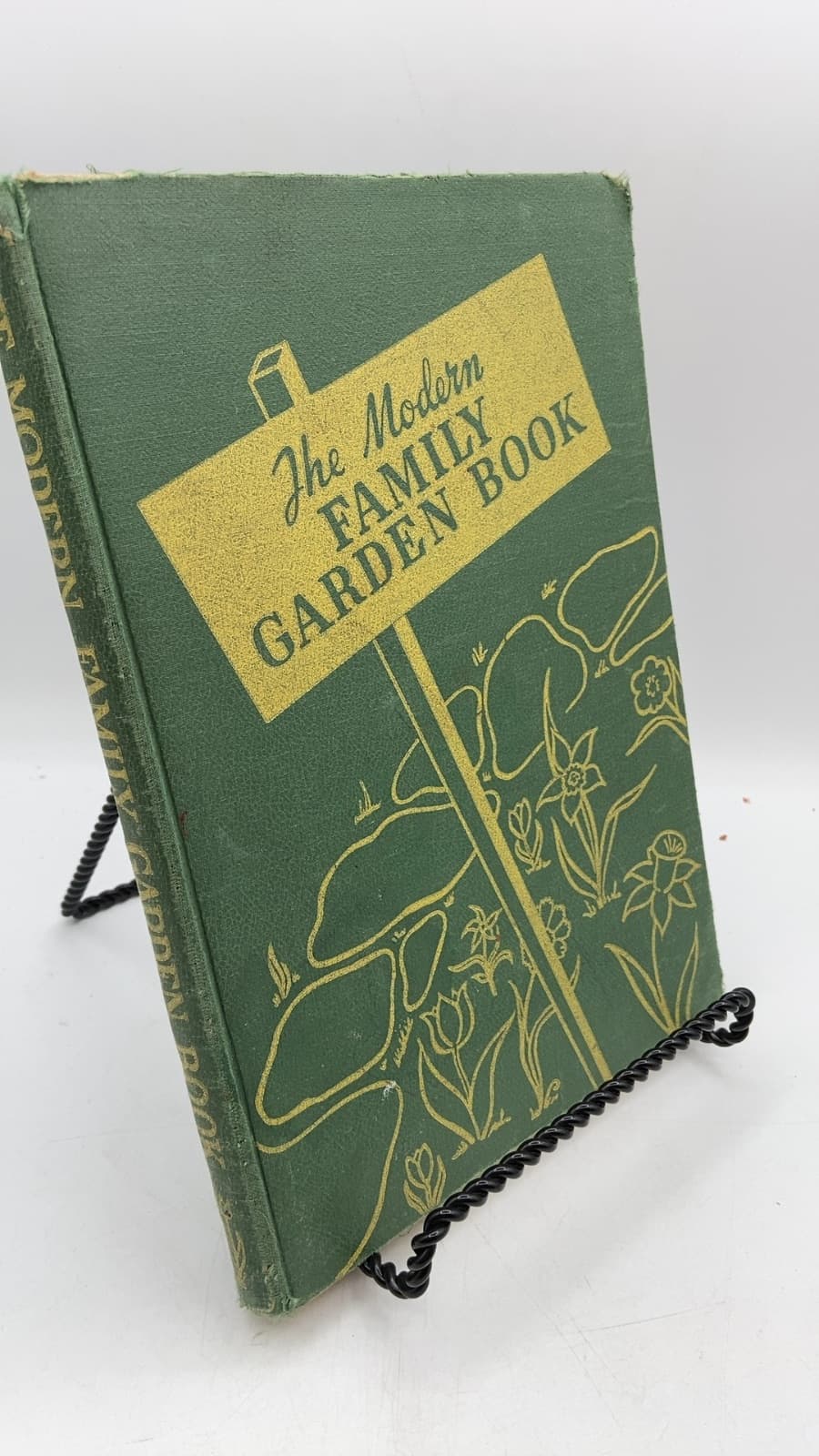 The Modern Family Garden Book by Roy E. Biles - front cover
