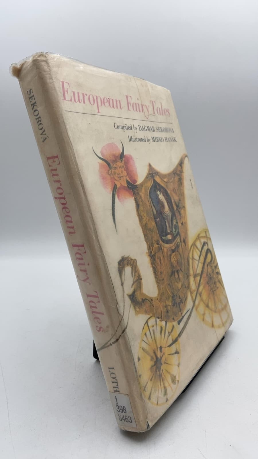 European Fairy Tales by Dagmar Sekorová - front cover