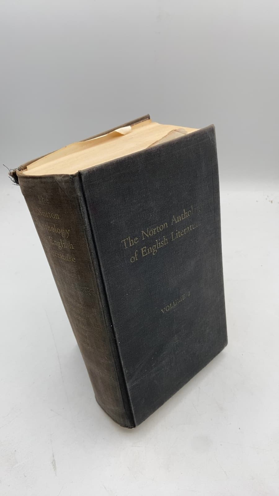 The Norton Anthology of English Literature by M. H. Abrams, E. Talbot Donaldson, Hallett Smith, Robert M. Adams, Samuel Holt Monk, George H. Ford, David Daiches - front cover