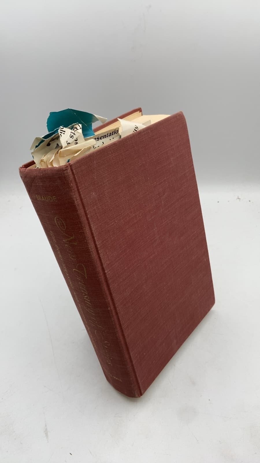 New Treasury of Stories for Every Speaking and Writing Occasion by Jacob M. Braude - front cover