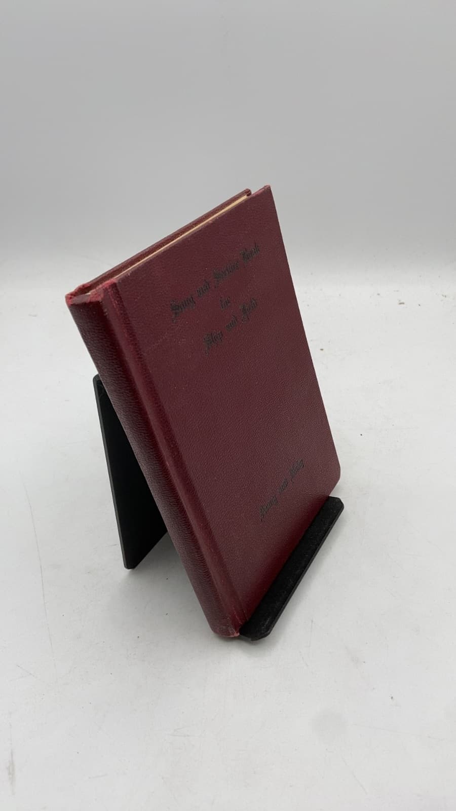Song and Service Book for Ship and Field: Army and Navy by Ivan L. Bennett - front cover