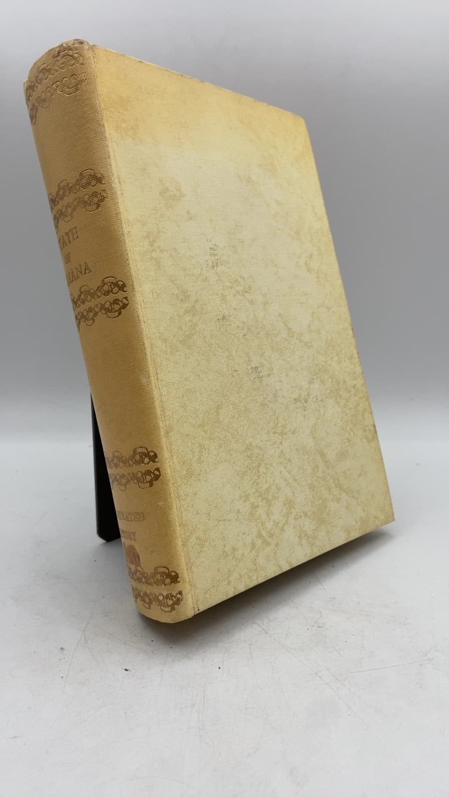 An Illustrated History of the State of Indiana by De Witt C. Goodrich and Prof. Charles R. Tuttle - front cover