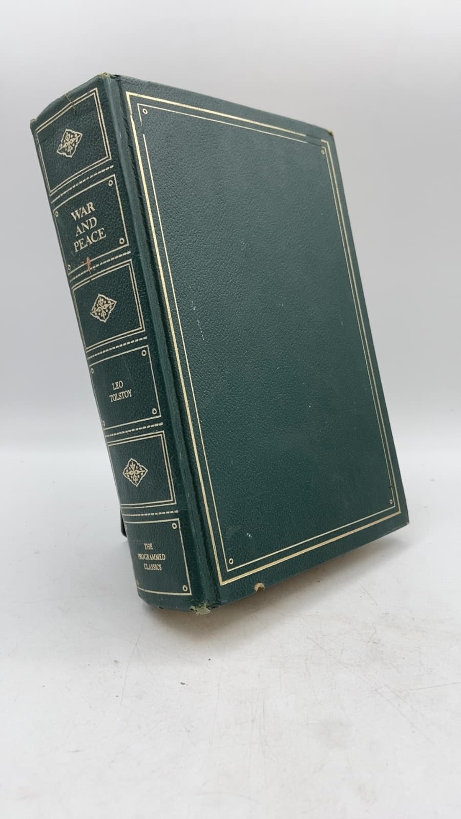 War and Peace by Leo Tolstoy - front cover