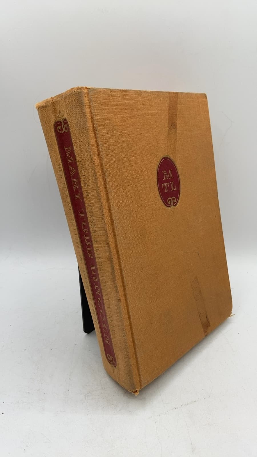 Mary Todd Lincoln: Her Life and Letters by Check the title page or copyright page for the author's name. - front cover