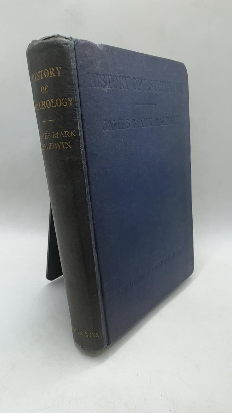 History of Psychology: A Sketch and an Interpretation by James Mark Baldwin - front cover