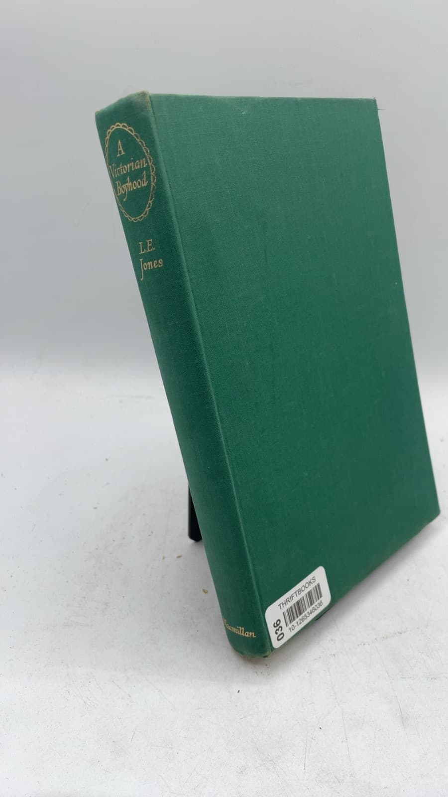 A Victorian Boyhood by L. E. Jones - front cover