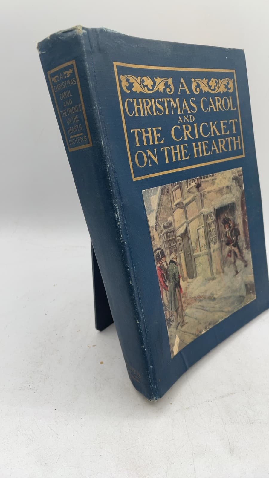 A Christmas Carol and The Cricket on the Hearth by Charles Dickens - front cover
