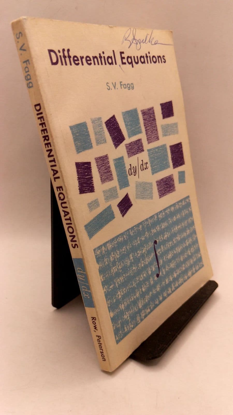 Differential Equations by S. V. Fagg - front cover