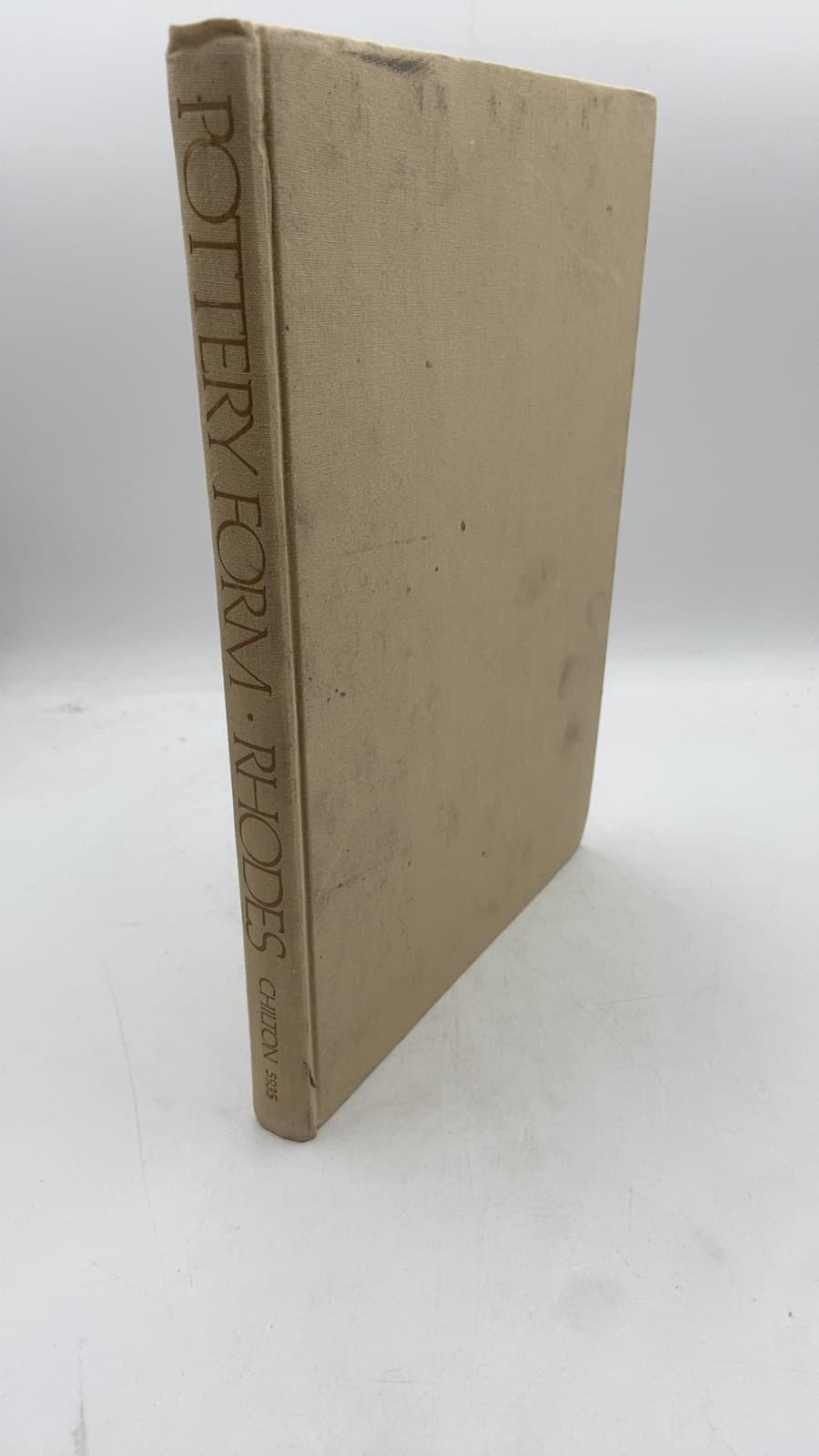 Pottery Form by Daniel Rhodes - front cover