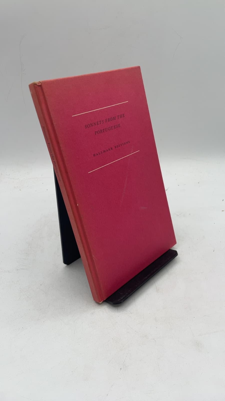 Sonnets from the Portuguese by Elizabeth Barrett Browning - front cover