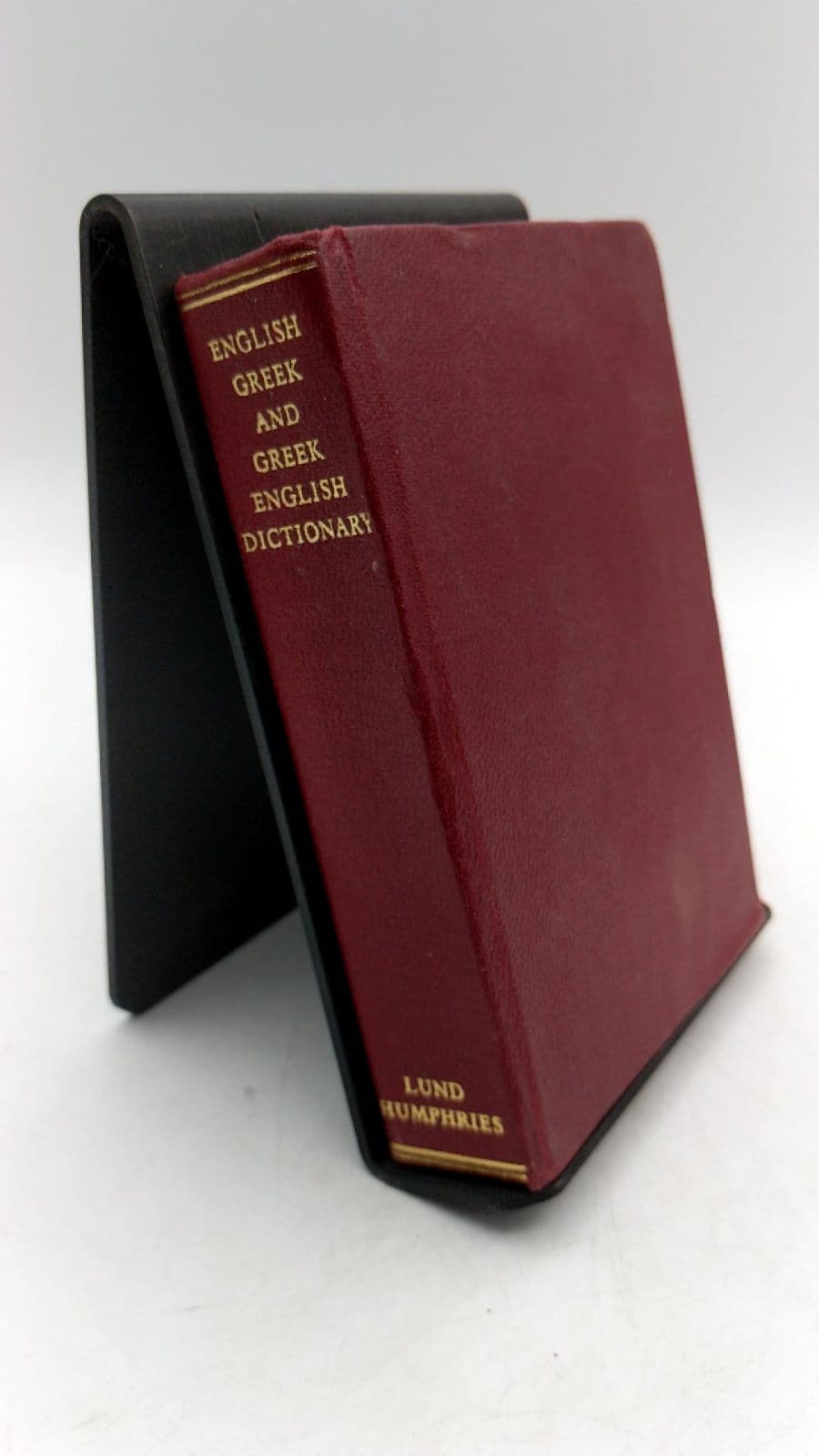 English-Greek and Greek-English Dictionary by I. Kykkotis - front cover