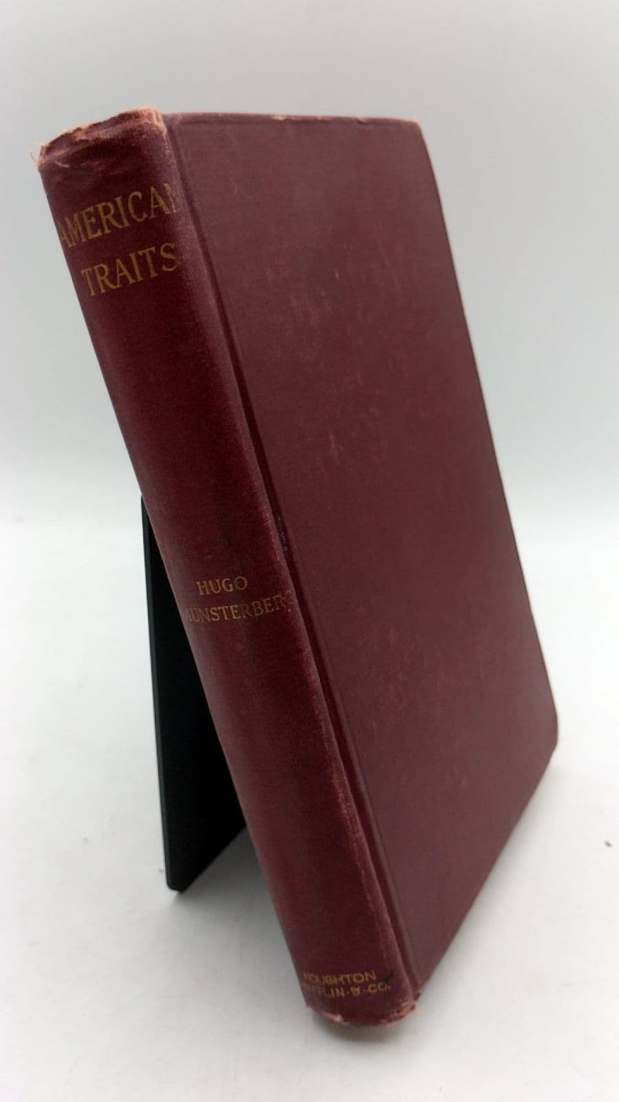 American Traits: From the Point of View of a German by Hugo Münsterberg - front cover