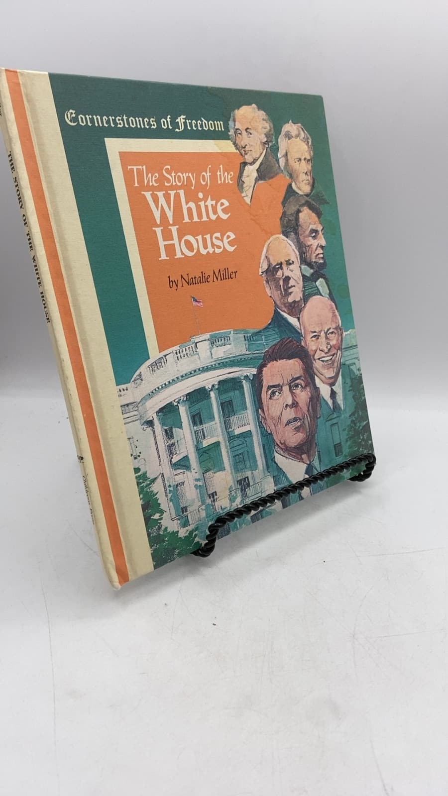 The Story of the White House by Natalie Miller - front cover
