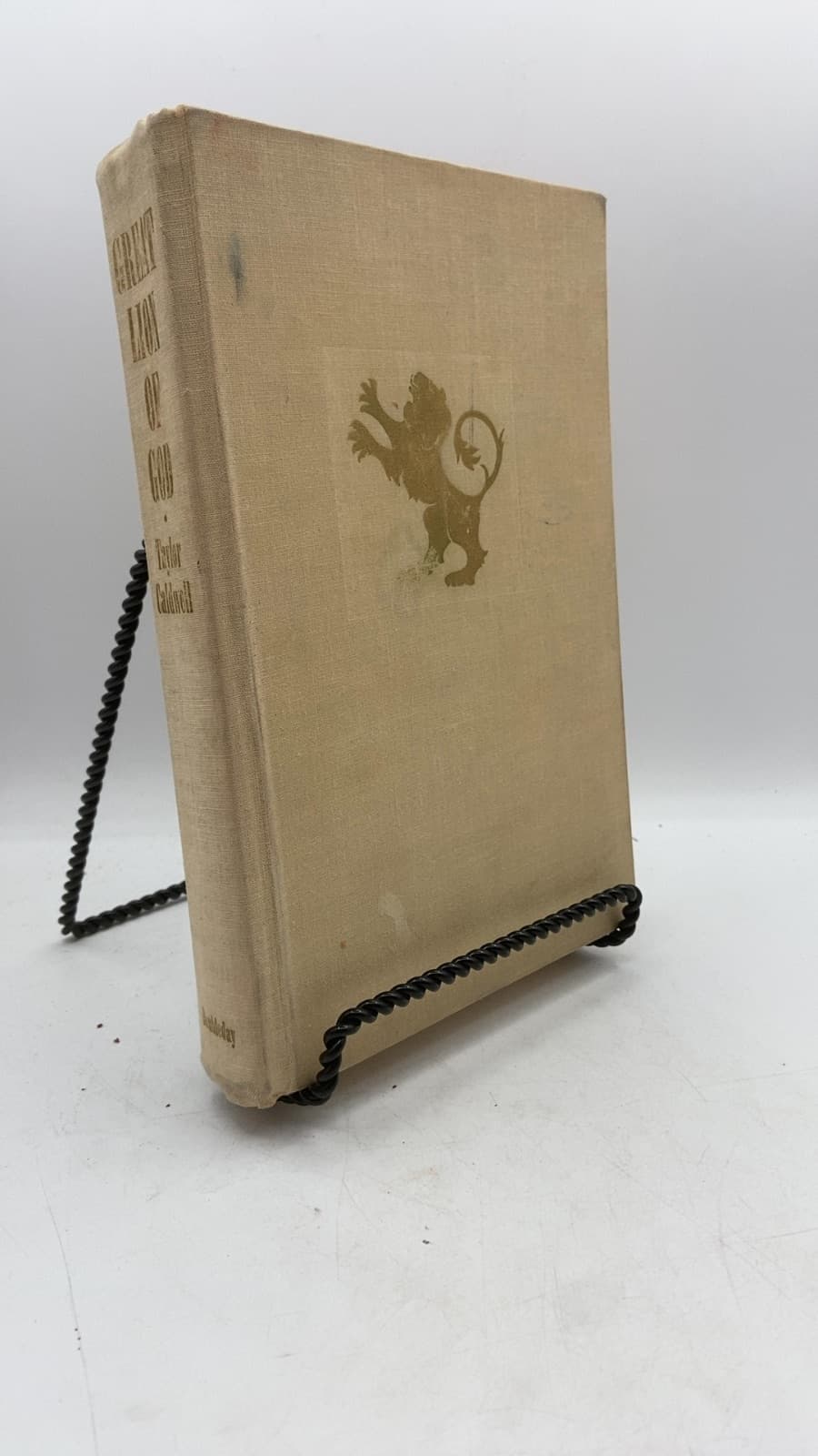 Great Lion OF GOD by Taylor Caldwell - front cover