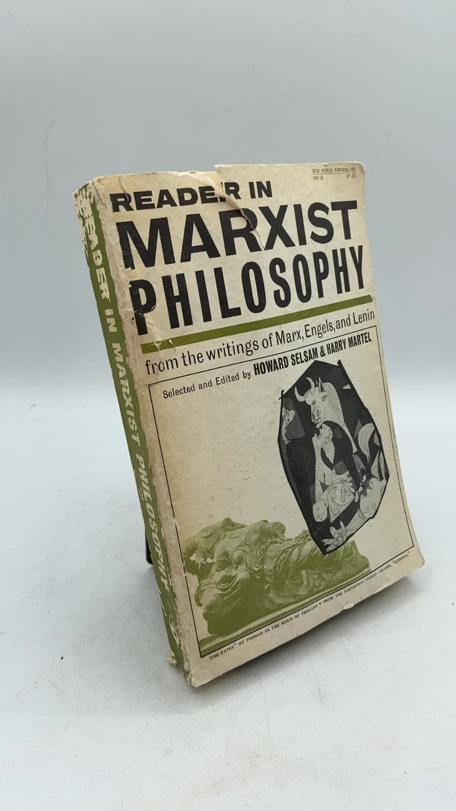Reader in Marxist Philosophy by Howard Selsam and Harry Martel - front cover