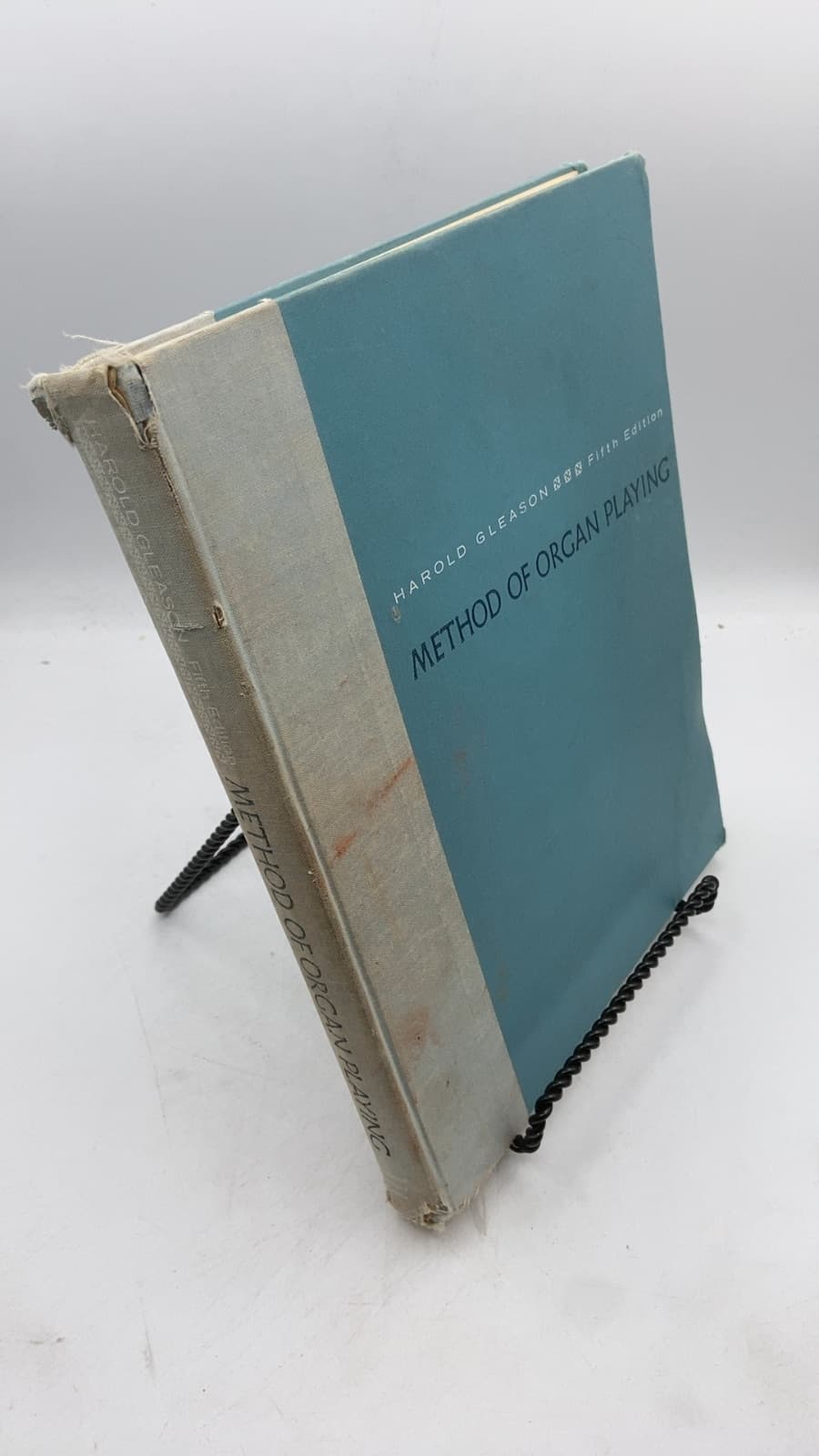 Method of Organ Playing by Harold Gleason - front cover