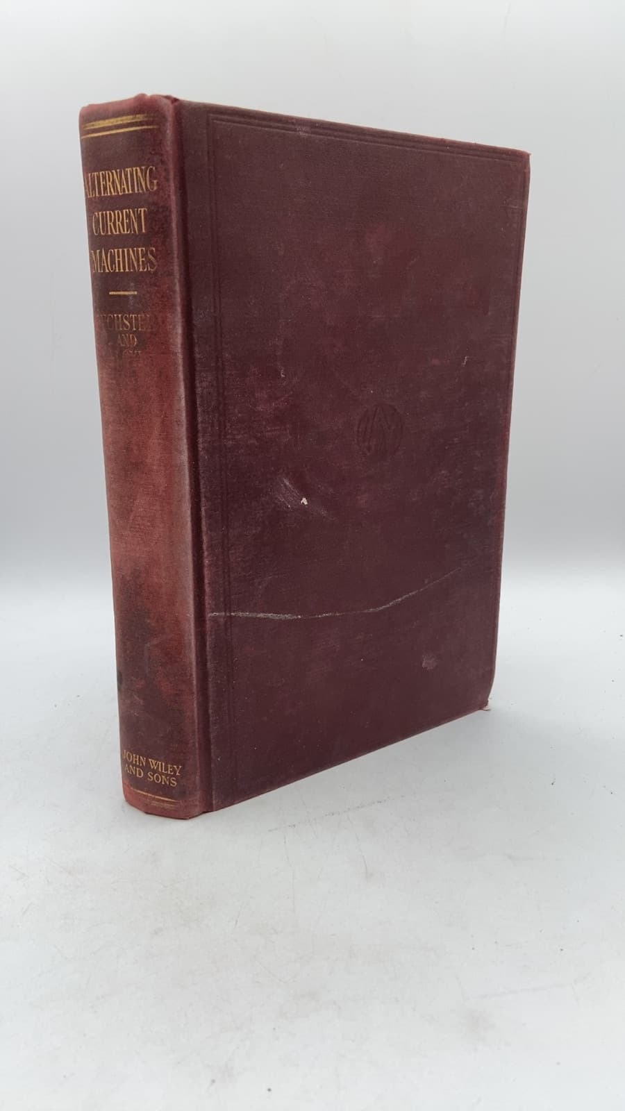 Alternating-Current Machines by A. F. Puchstein and T. C. Lloyd - front cover