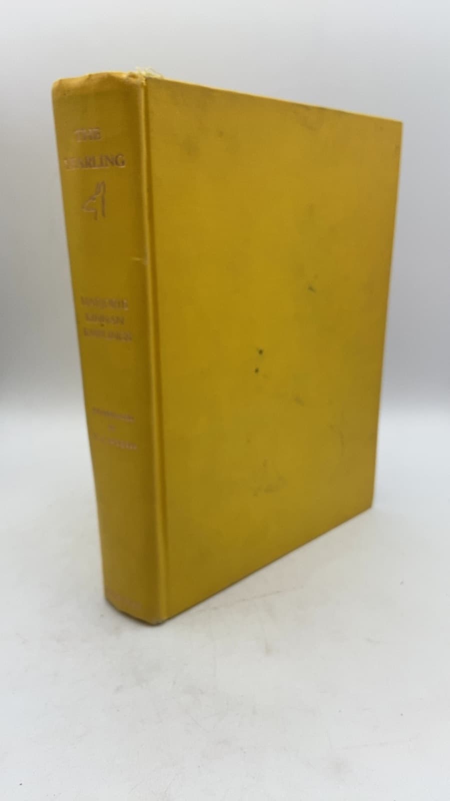 THE Yearling by Marjorie Kinnan Rawlings - front cover
