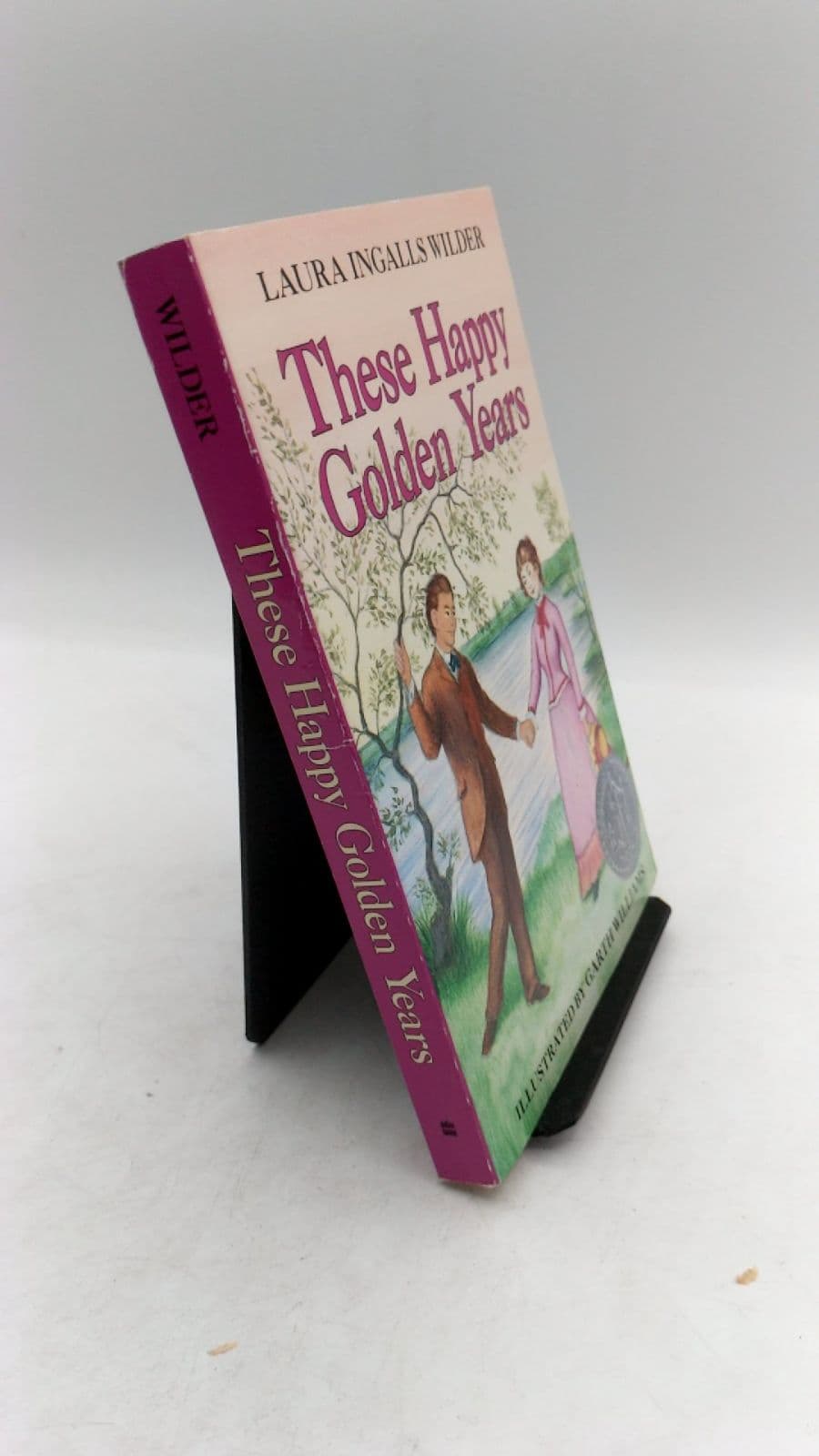These Happy Golden Years by Laura Ingalls Wilder - front cover