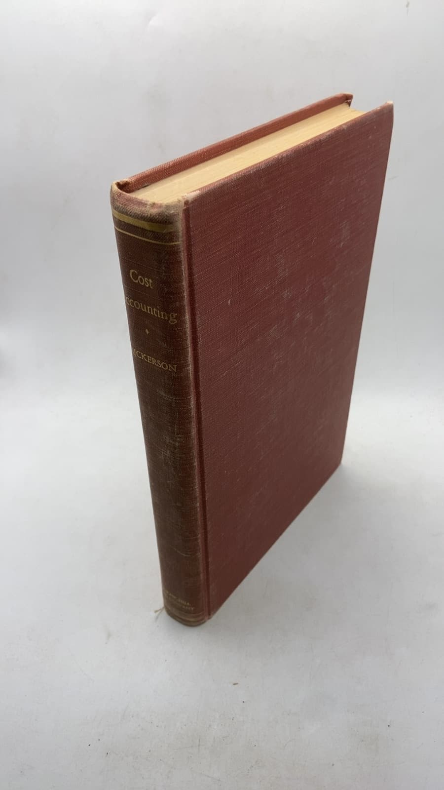 Cost Accounting: Text, Problems, and Cases by Clarence B. Nickerson - front cover
