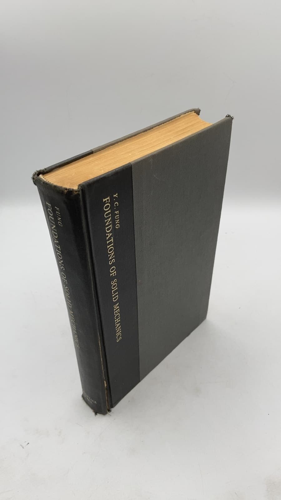 Foundations of Solid Mechanics by Y. C. Fung - front cover